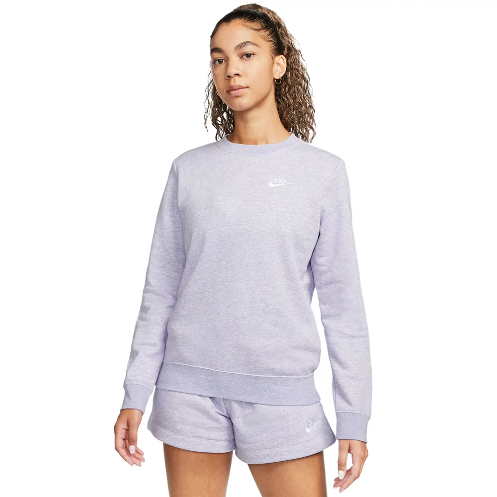 Women's Nike Sportswear Club Fleece Crewneck Sweatshirt - Image 2