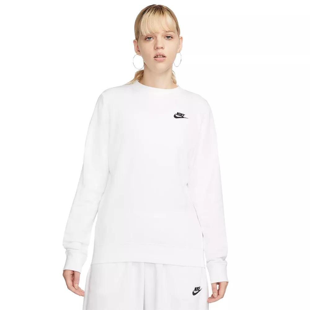 Women's Nike Sportswear Club Fleece Crewneck Sweatshirt - Image 5
