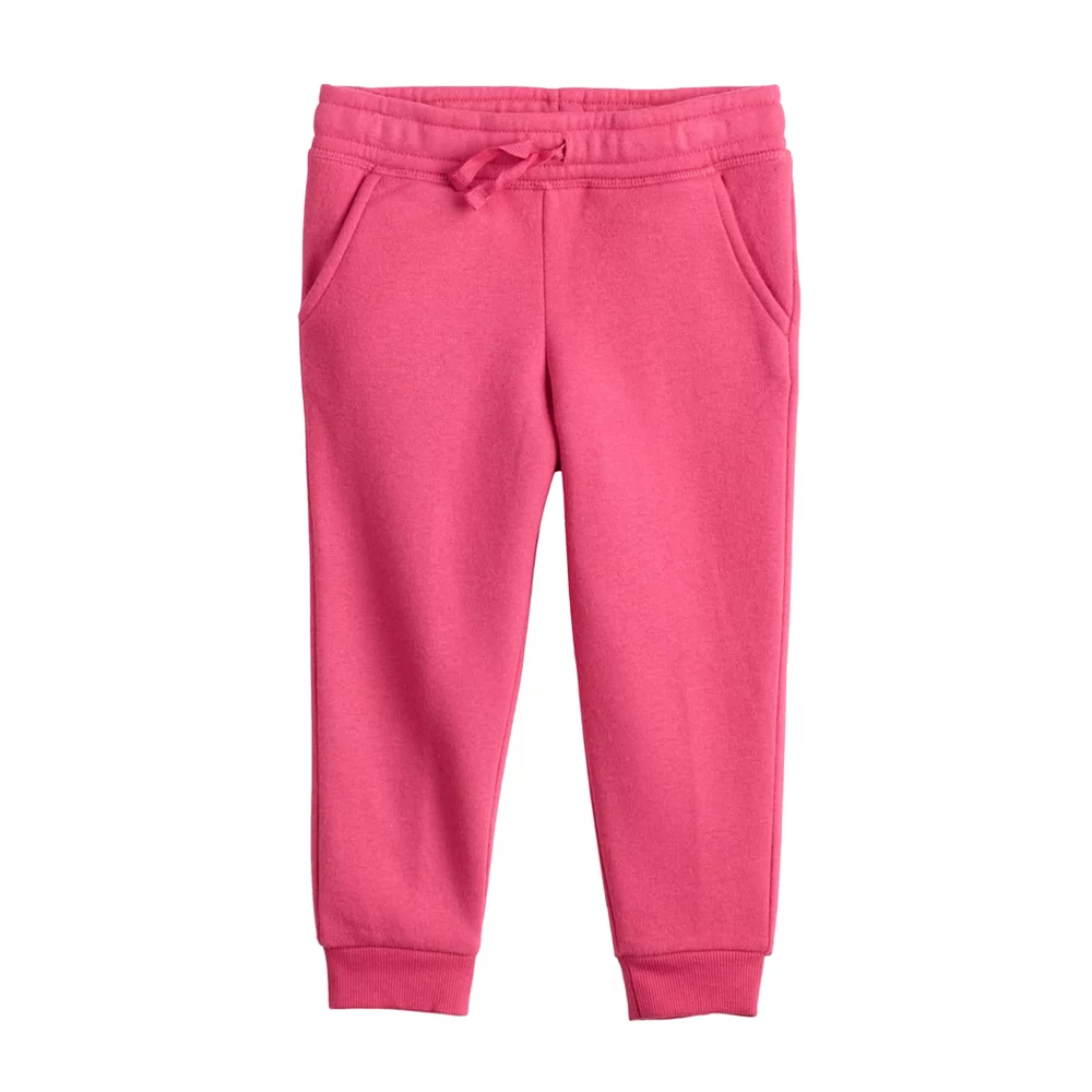 Toddler Girl Jumping Beans® Core Fleece Jogger Pants - Image 2