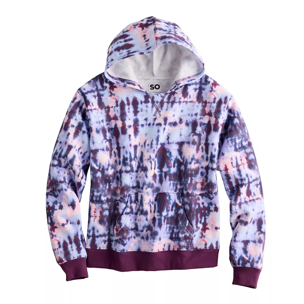 Girls 6-20 SO® Favorite Fleece Pullover Hoodie in Regular & Plus - Image 5