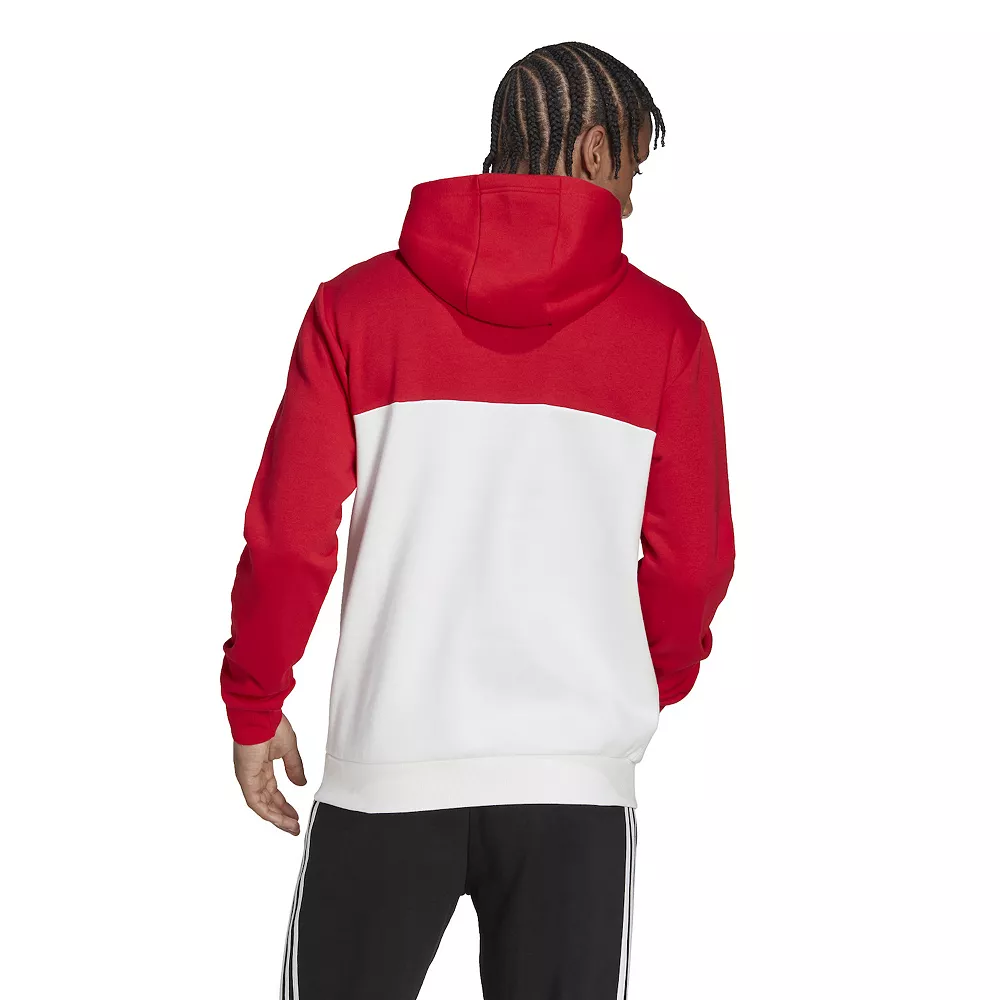 Men's adidas Quarter-Zip Hooded Track Top - Image 4