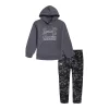 Boys 4-7 Under Armour Gray Camo Logo Graphic Hoodie & Jogger Pants Set