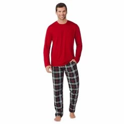 Men's Cuddl Duds Classic Pajama Set