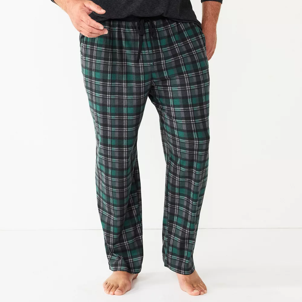 Big & Tall Sonoma Goods For Life® Whisperluxe Waffle Pants - Image 2
