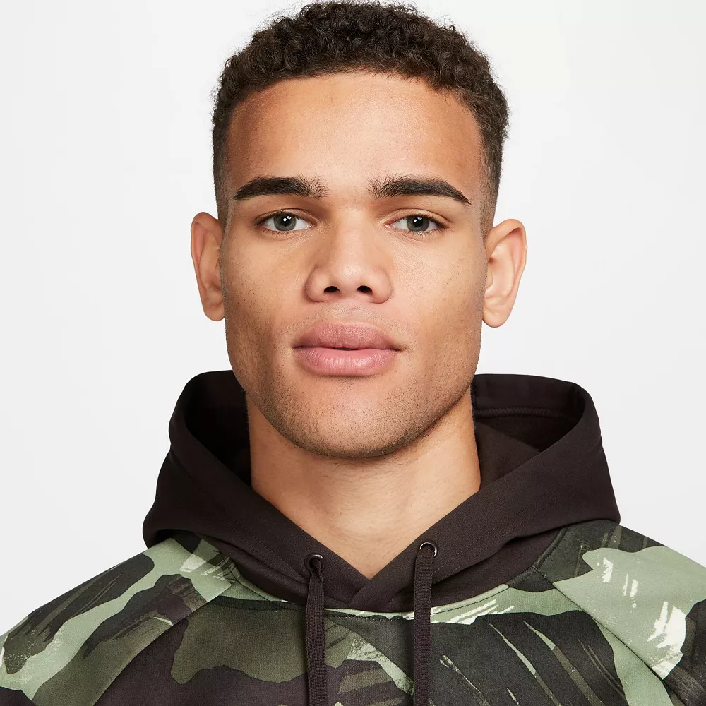 Big & Tall Nike Therma-FIT Allover Camo Fitness Hoodie - Image 5