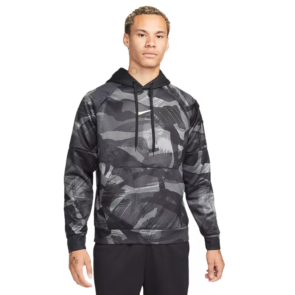 Big & Tall Nike Therma-FIT Allover Camo Fitness Hoodie - Image 2