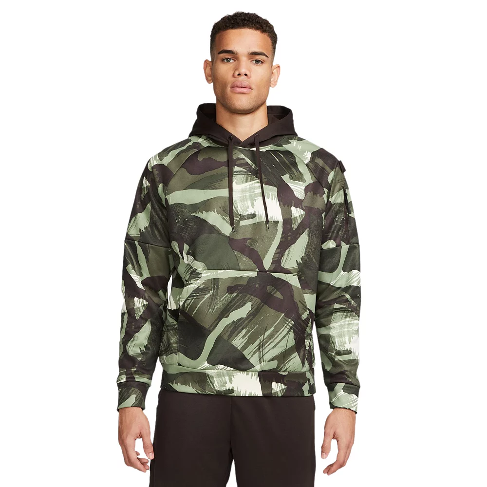 Big & Tall Nike Therma-FIT Allover Camo Fitness Hoodie