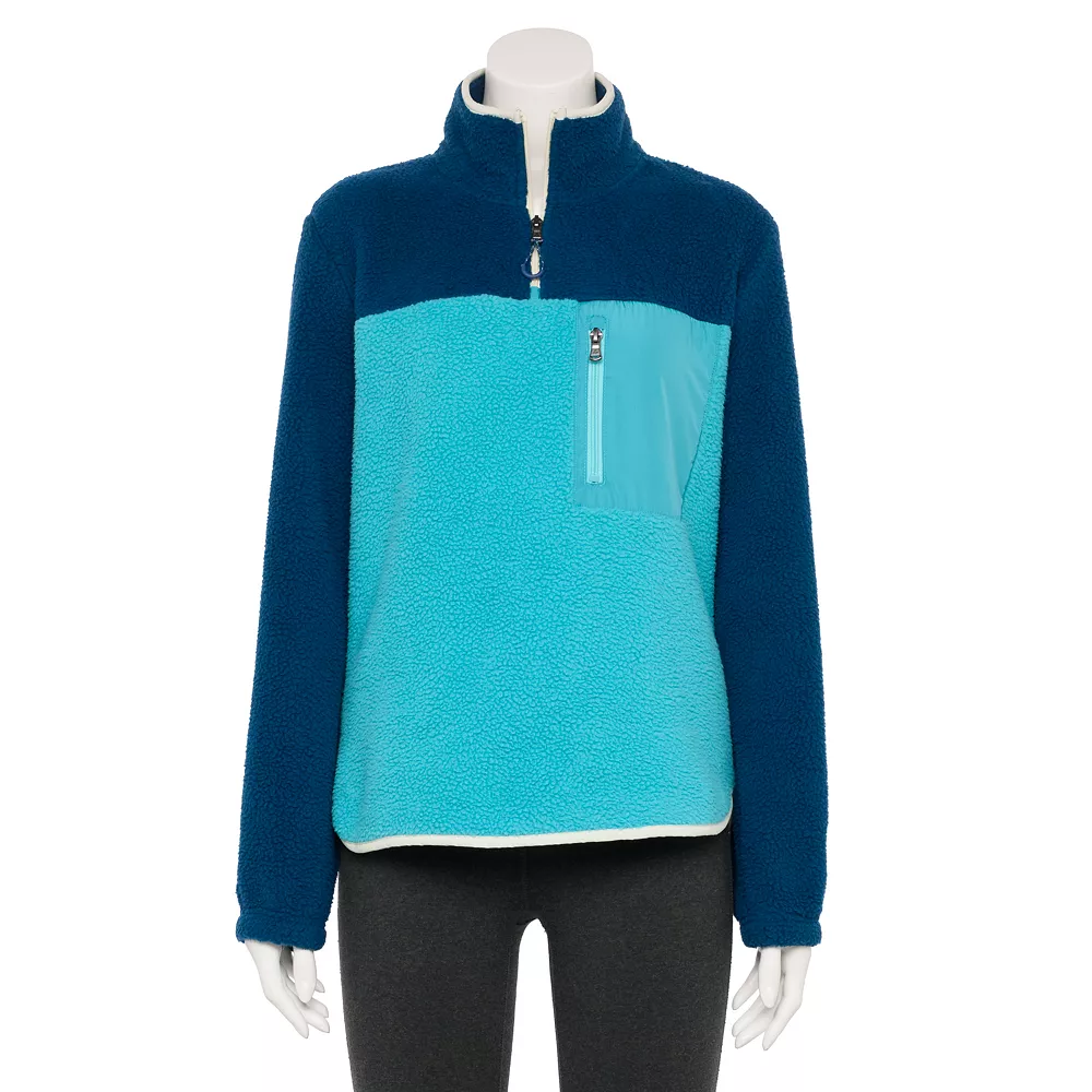 Women's Tek Gear® Quarter-Zip Sherpa Pullover - Image 5