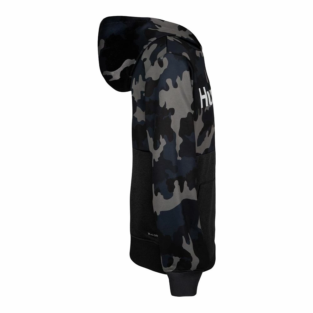 Boys 4-7 Hurley O&O Blocked Pullover Hoodie - Image 4