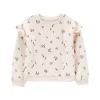 Toddler Girl Carter's Floral Fleece Pullover