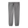 Toddler Girl Carter's Polka Dot Pull-On Fleece Joggers