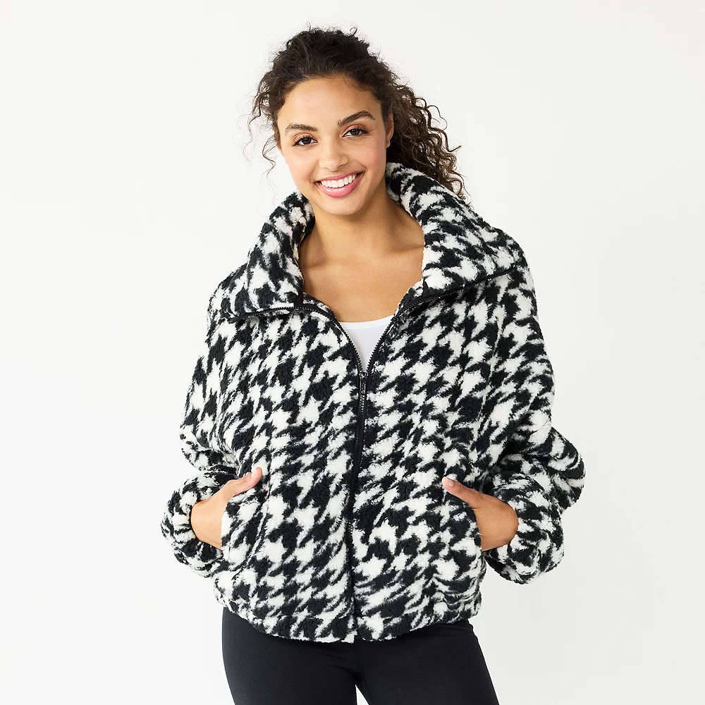Juniors' SO® Sherpa Full Zip Jacket - Image 6