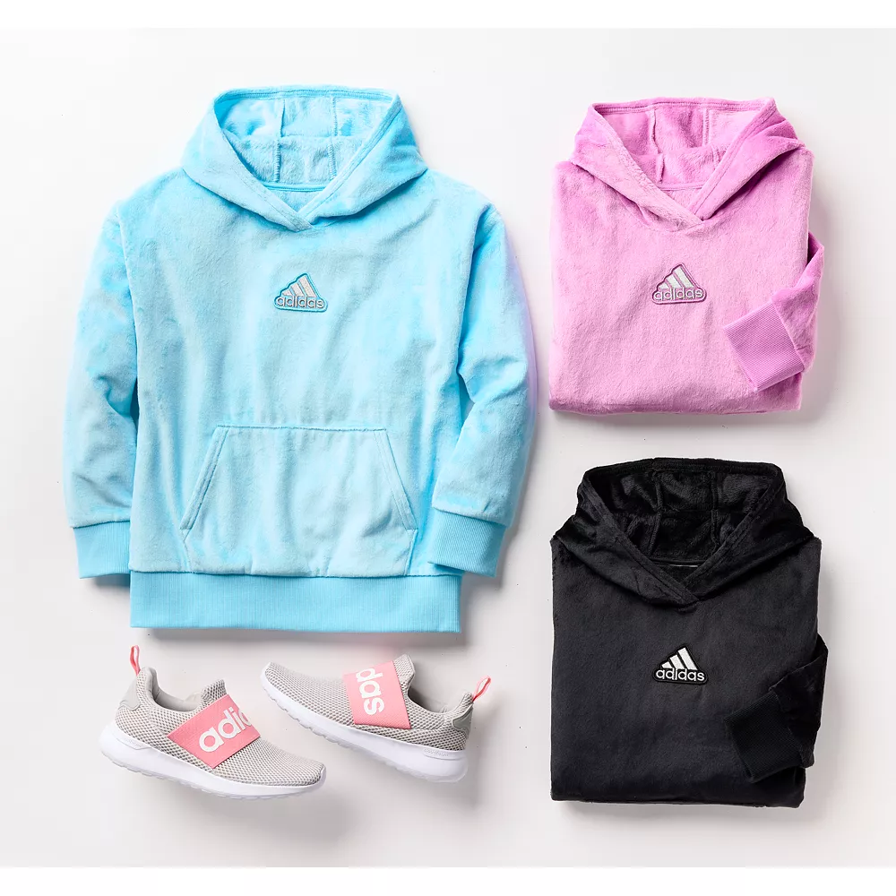 Girls 7-16 adidas Cozy Fleece Hoodie - Image 6