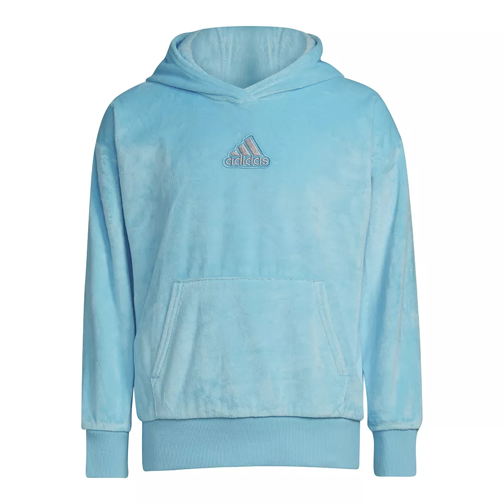 Girls 7-16 adidas Cozy Fleece Hoodie - Image 2