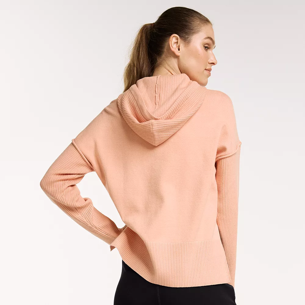 Women's FLX Hooded High-Low Sweater - Image 5