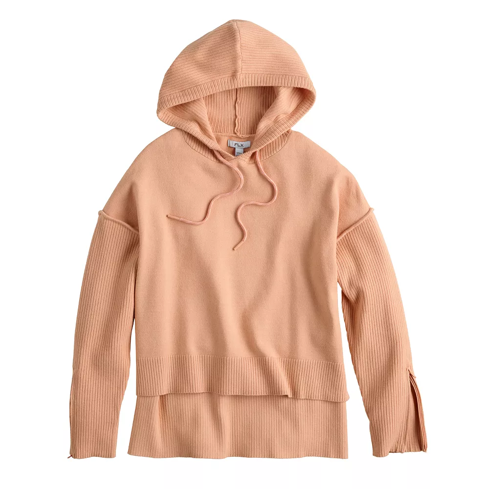 Women's FLX Hooded High-Low Sweater - Image 6