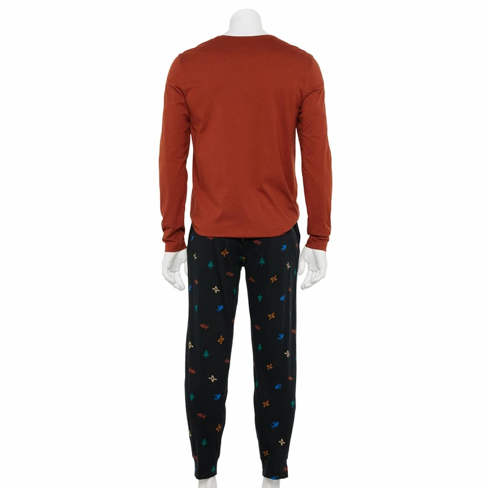Men's Sonoma Goods For Life® 2-Piece Top & Bottoms Pajama Set - Image 3