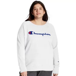 Plus Size Champion® Powerblend Graphic Fleece Sweatshirt