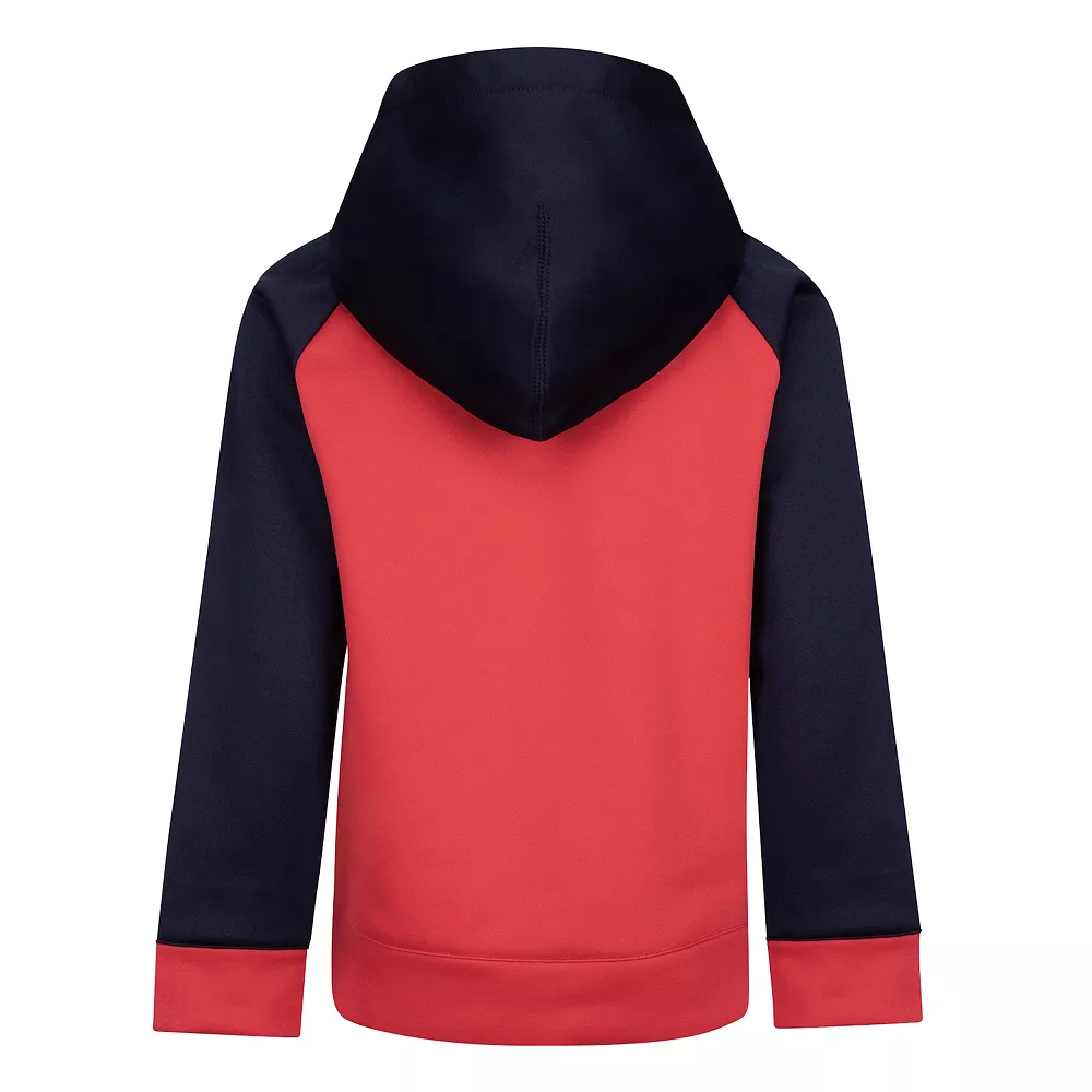 Boys 4-7 Nike Therma-FIT Raglan Swoosh Graphic Hoodie - Image 4