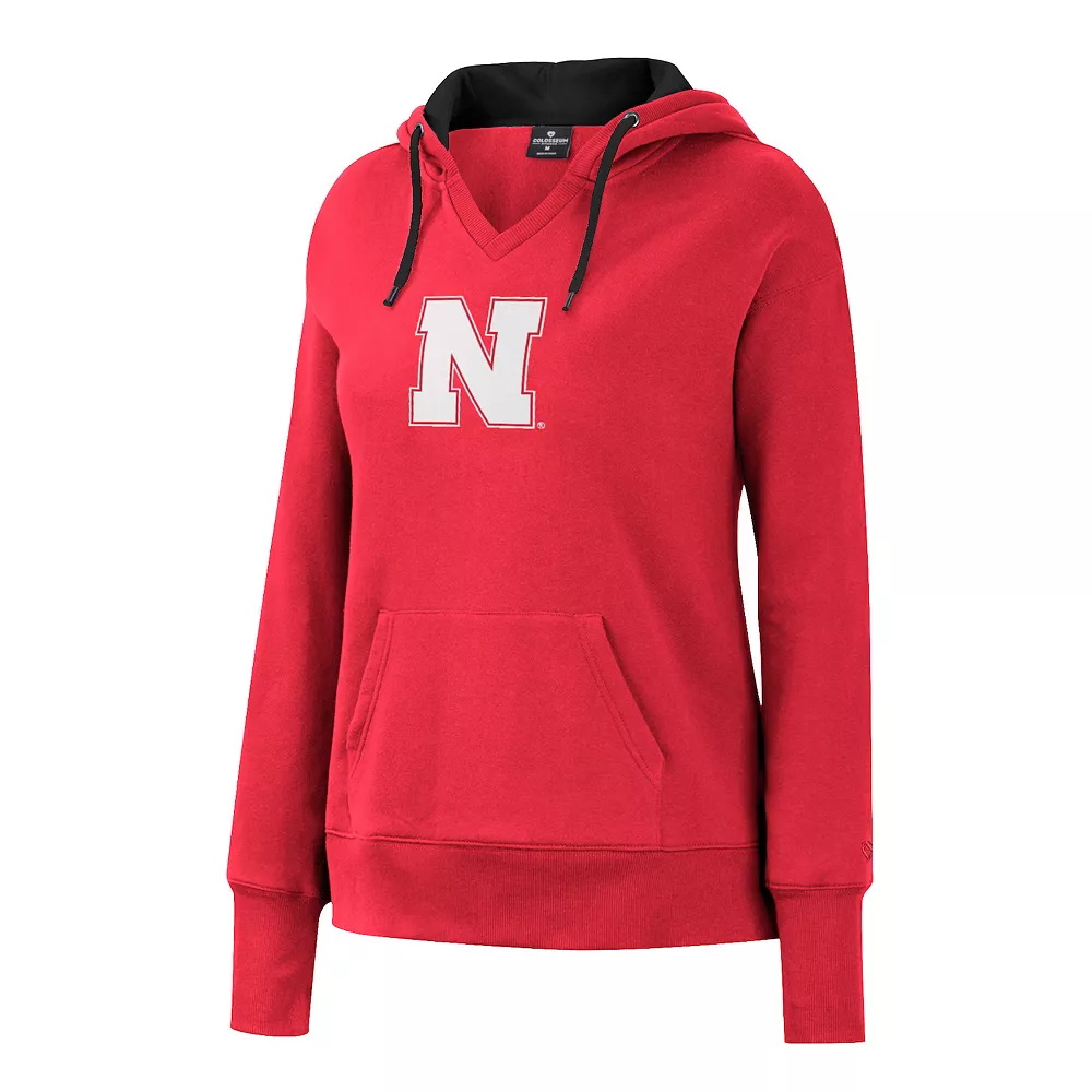 Women's Colosseum Nebraska Cornhuskers Fleece Hoodie