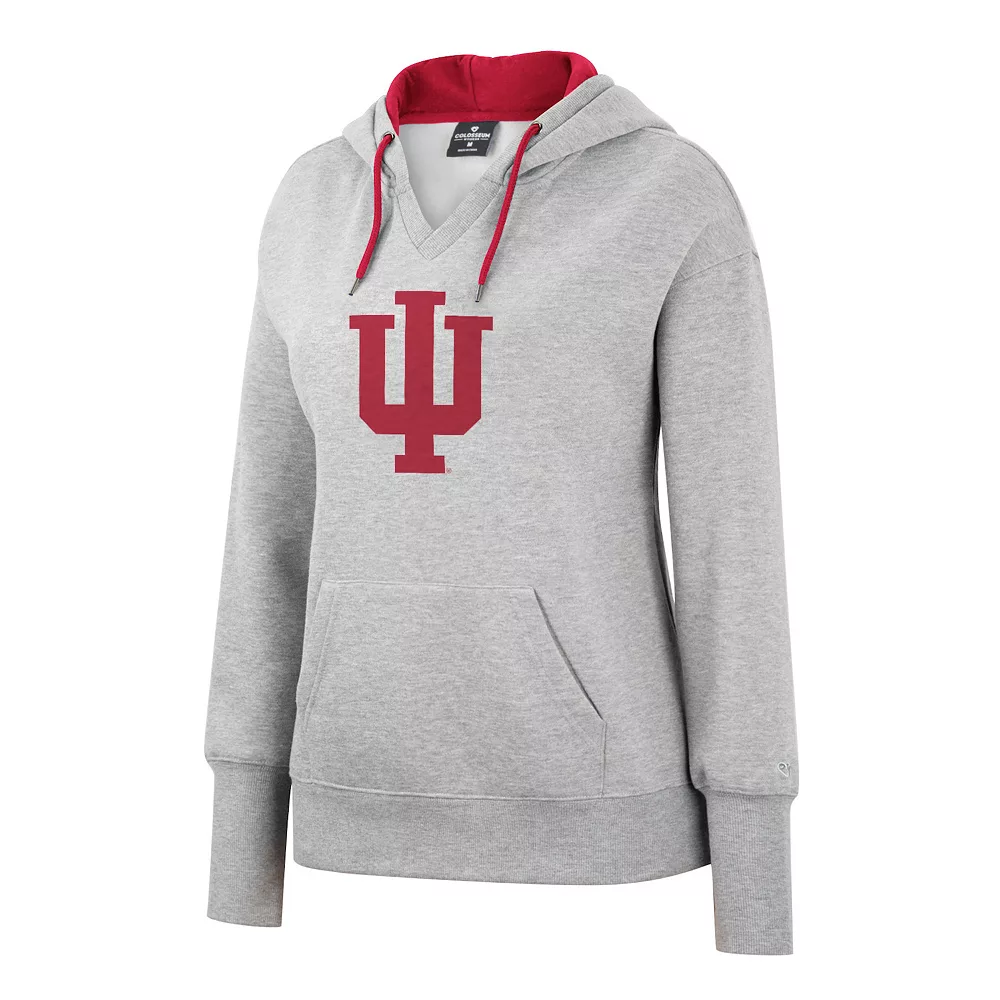 Women's Colosseum Indiana Hoosiers Fleece Hoodie