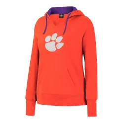 Women's Colosseum Clemson Tigers Fleece Hoodie