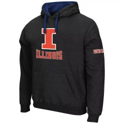 Men's Colosseum Illinois Fighting Illini Fleece Hoodie