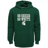 Boys 8-20 Michigan State Spartans Team Slogan Fleece Hoodie