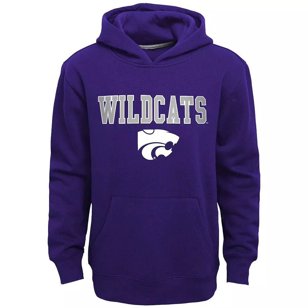 Boys 8-20 Kansas State Wildcats Team Slogan Fleece Hoodie