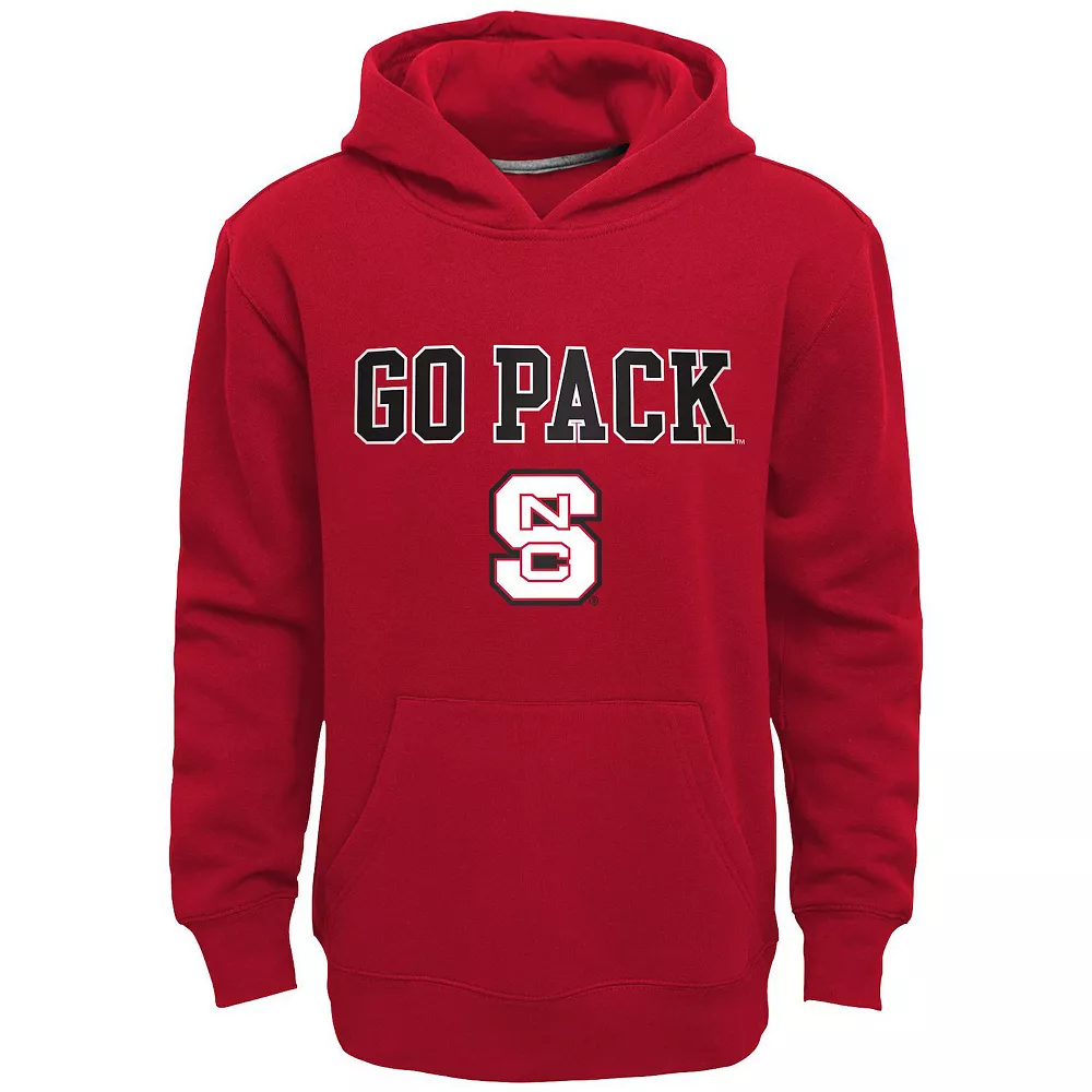 Boys 8-20 North Carolina State Wolfpack Team Slogan Fleece Hoodie