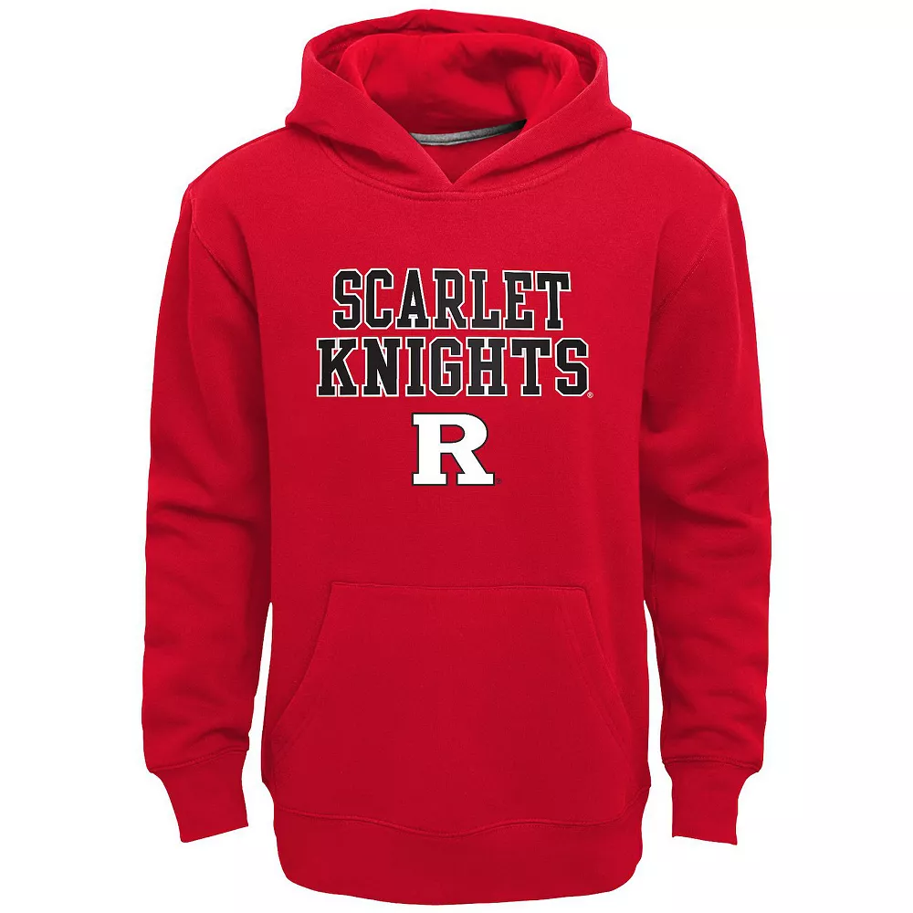 Boys 8-20 Rutgers Scarlet Knights Team Slogan Fleece Hoodie