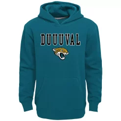 Kids 7-20 Jacksonville Jaguars Team Slogan Fleece Hoodie