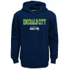 Kids 7-20 Seattle Seahawks Team Slogan Fleece Hoodie