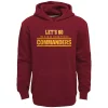 Kids 7-20 Washington Commanders Team Slogan Fleece Hoodie