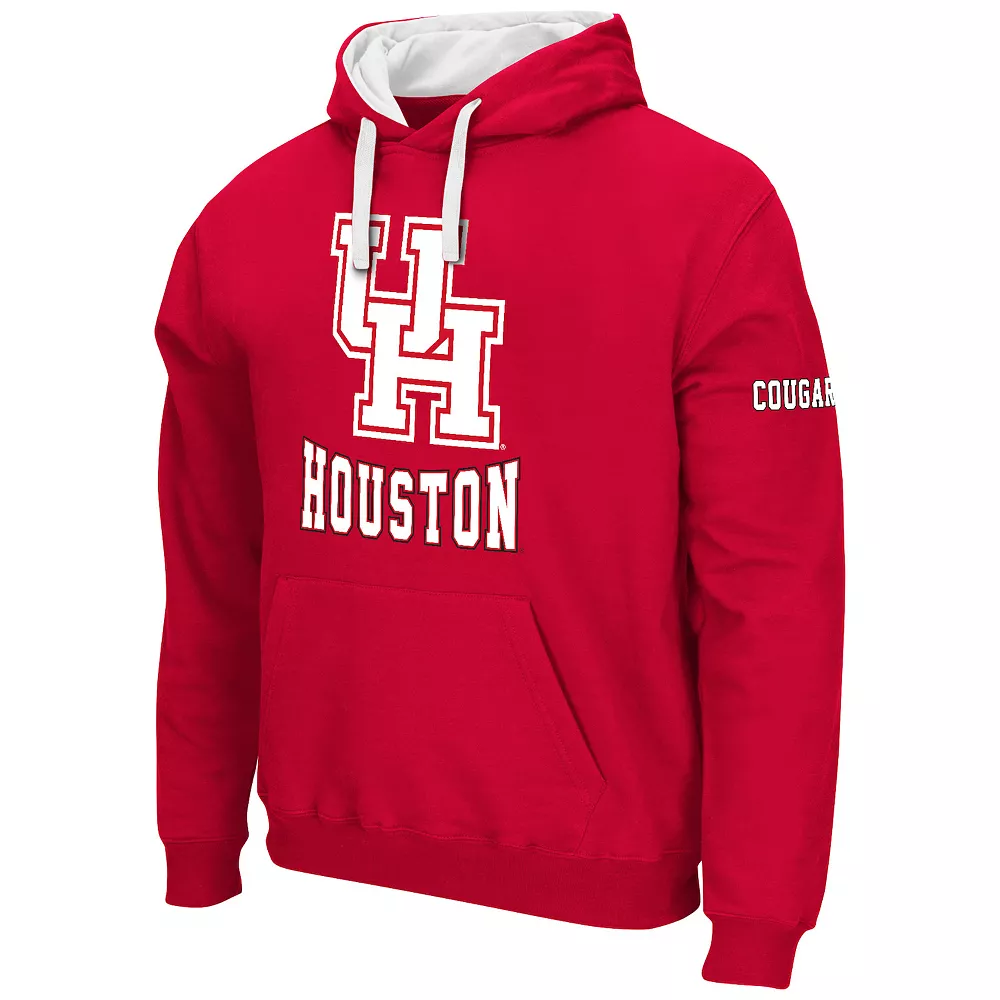 Men's Colosseum Houston Cougars Fleece Hoodie