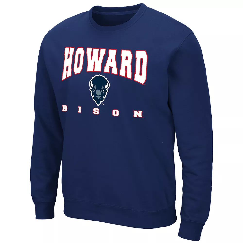 Men's Colosseum Howard Bison Fleece Sweatshirt