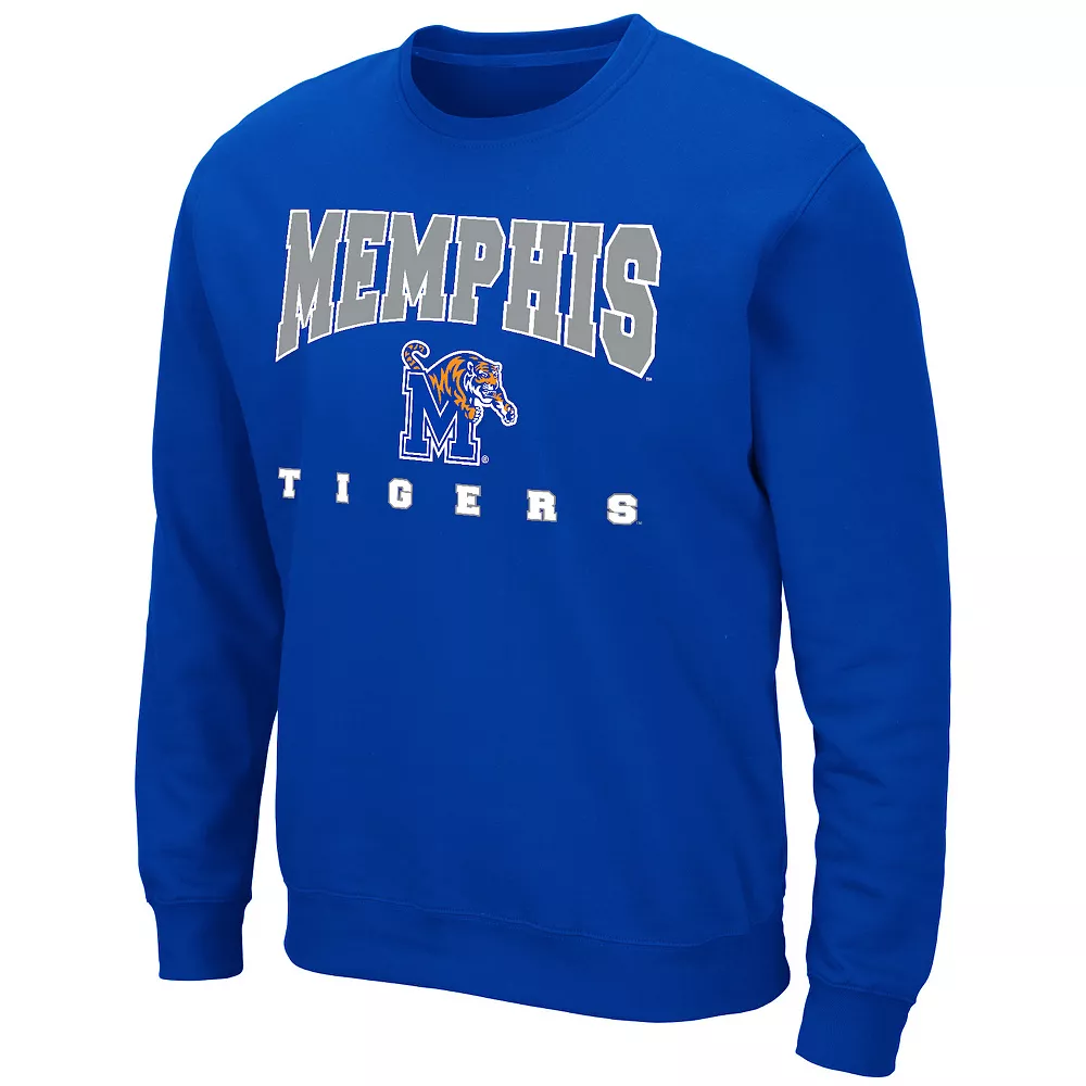Men's Colosseum Memphis Tigers Fleece Sweatshirt