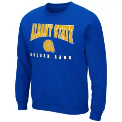 Men's Colosseum Albany State University Golden Rams Fleece Sweatshirt