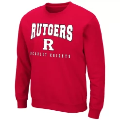 Men's Colosseum Rutgers Scarlet Knights Fleece Sweatshirt