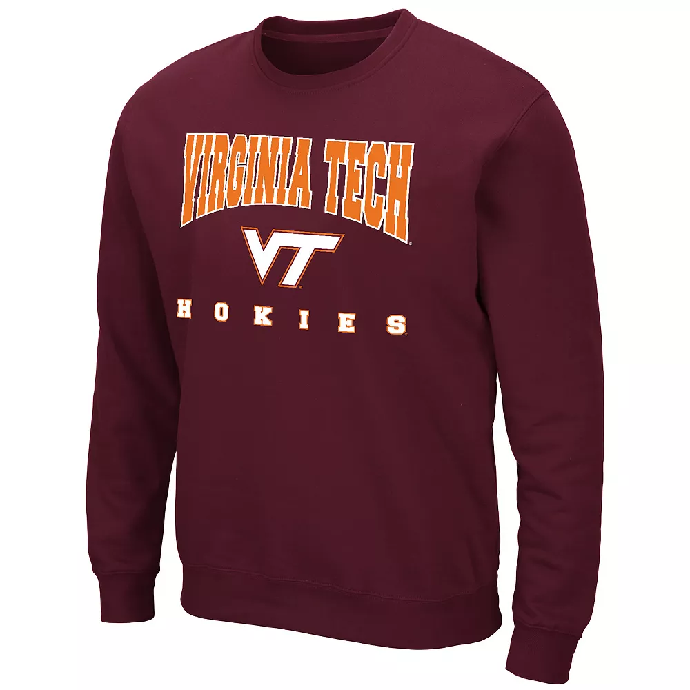 Men's Colosseum Virginia Tech Hokies Fleece Sweatshirt