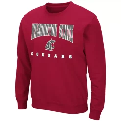 Men's Colosseum Washington State Cougars Fleece Sweatshirt