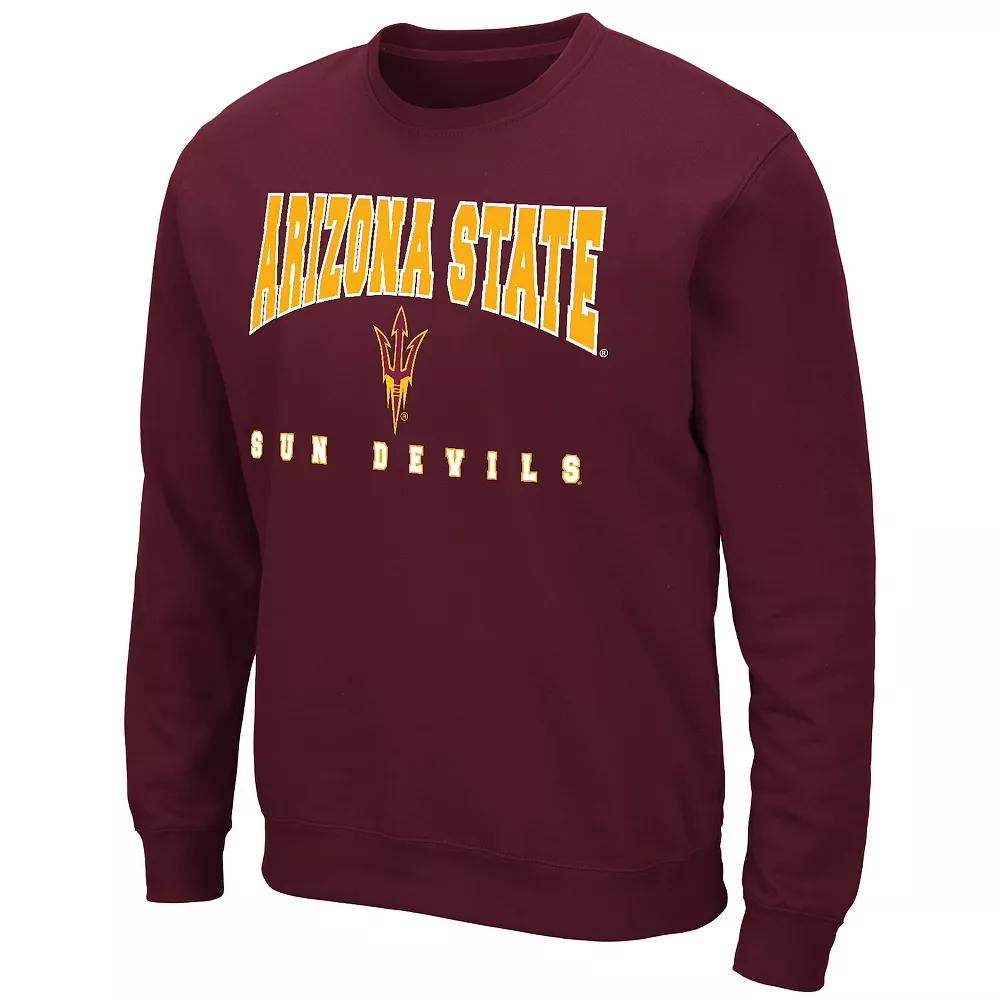 Men's Colosseum Arizona State Sun Devils Fleece Sweatshirt