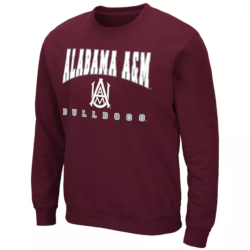 Men's Colosseum Alabama A&M Bulldogs Fleece Sweatshirt