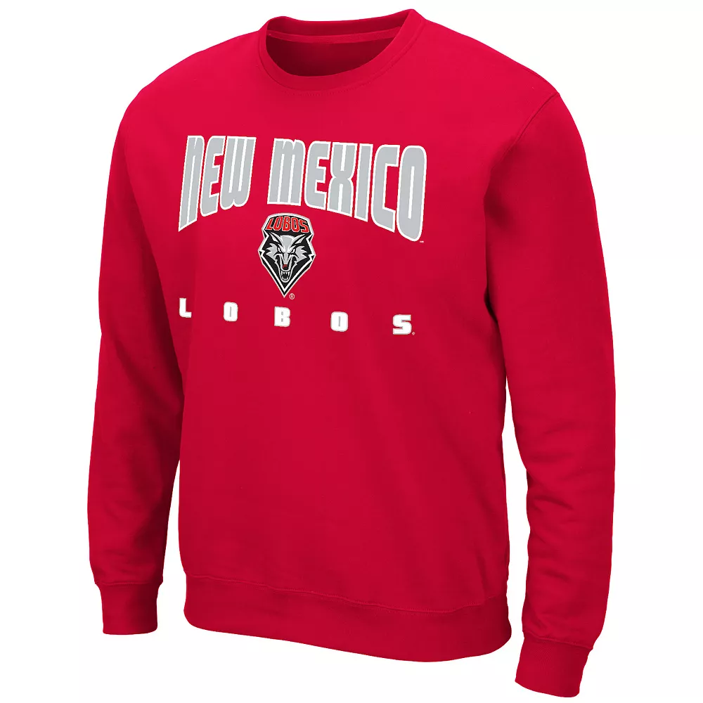 Men's Colosseum New Mexico Lobos Fleece Sweatshirt