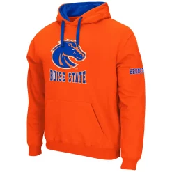 Men's Colosseum Boise State Broncos Pullover Fleece Hoodie