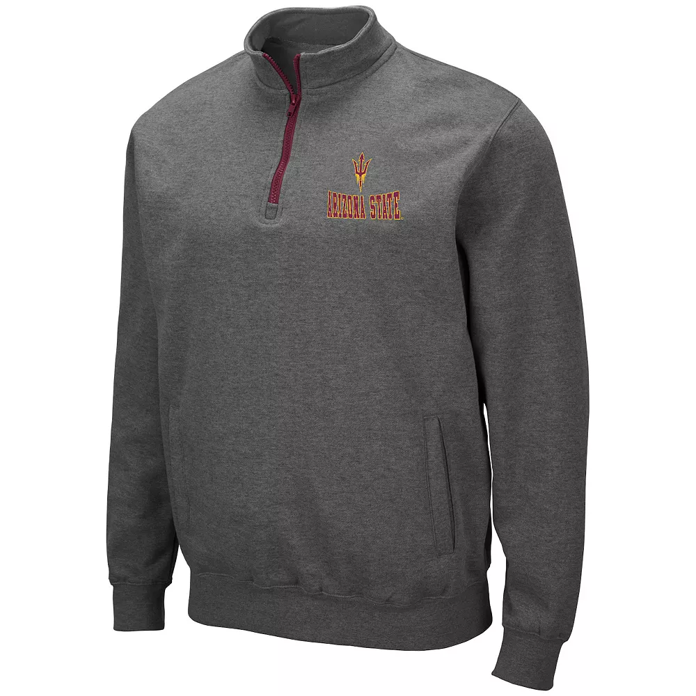 Men's Colosseum Arizona State Sun Devils Archibald Fleece Pullover