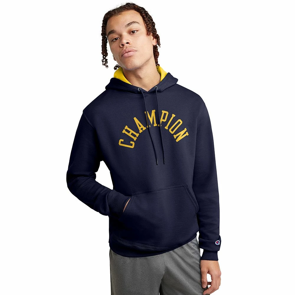 Men's Champion® Powerblend Fleece Hoodie - Image 3