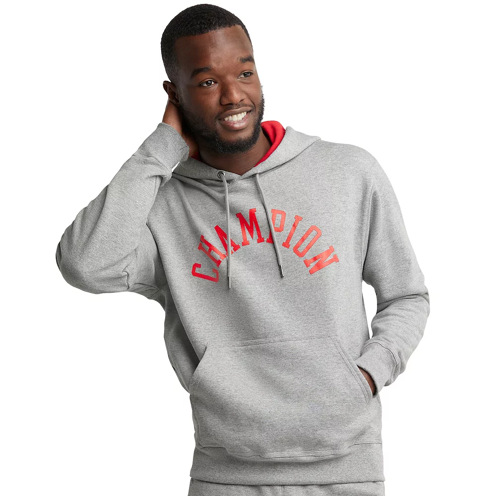 Men's Champion® Powerblend Fleece Hoodie - Image 2