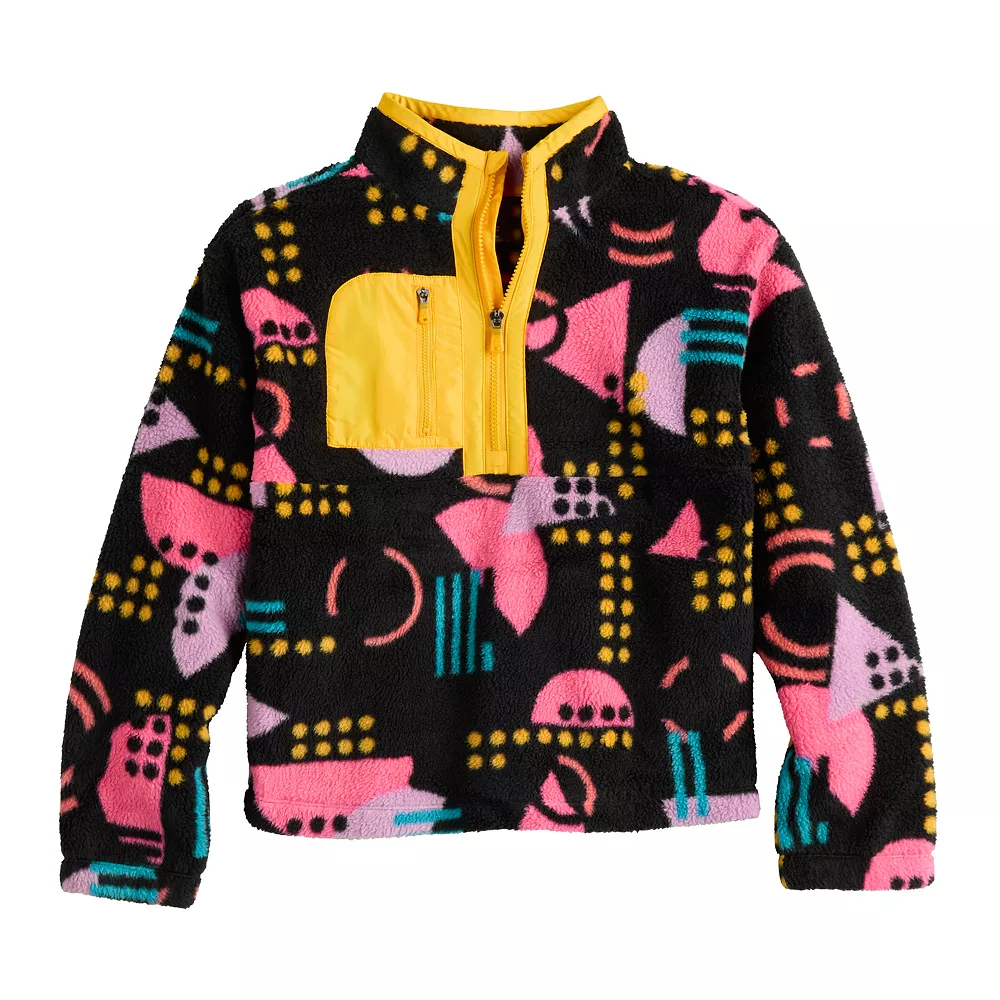 Girls 7-16 Tek Gear® Sherpa Pullover in Regular & Plus - Image 6