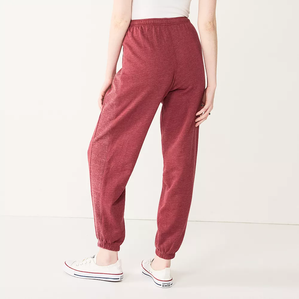 Juniors' SO® Oversized High-Rise Boyfriend Joggers - Image 7